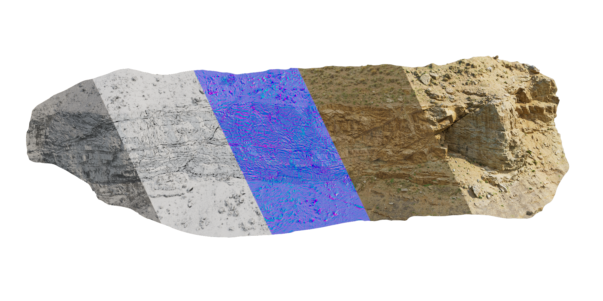 Game Ready Terrain Model